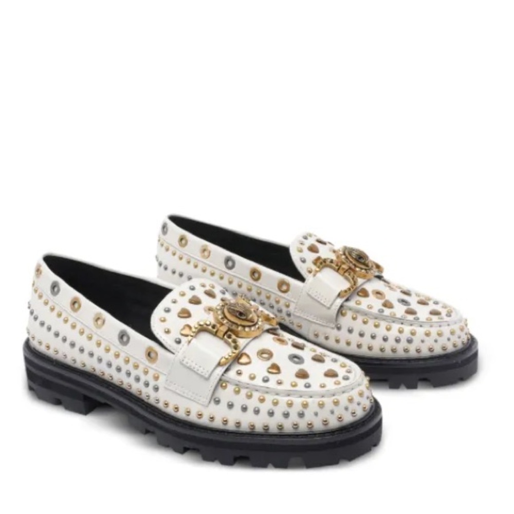 Kurt Geiger London Mansion Stud embellished loafers